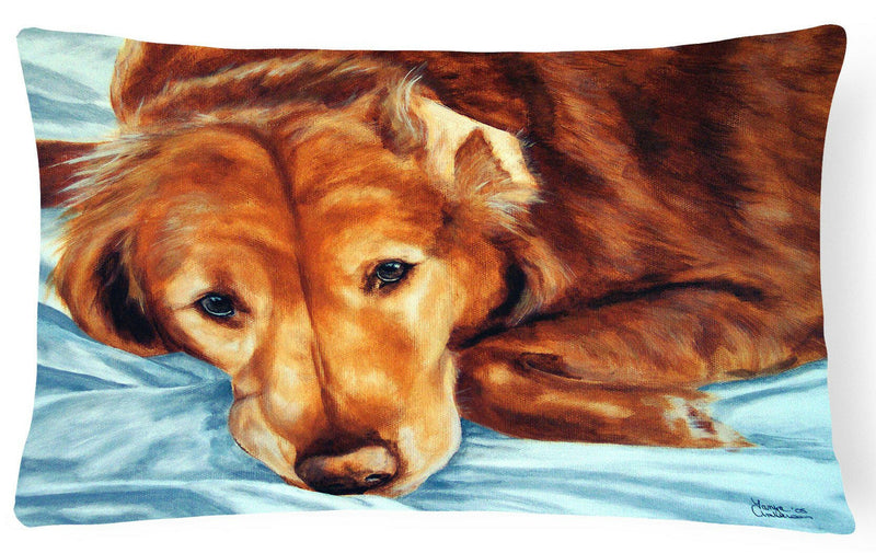 Golden Retriever by Tanya and Craig Amberson Fabric Decorative Pillow AMB1040PW1216