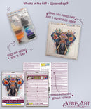 Mid-sized Bead Embroidery kit - Secrets of the east