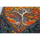 Warm Feelings Mid-Sized Bead Embroidery Kit by Abris Art AMB-119