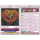 Warm Feelings Mid-Sized Bead Embroidery Kit by Abris Art AMB-119
