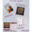 Warm Feelings Mid-Sized Bead Embroidery Kit by Abris Art AMB-119
