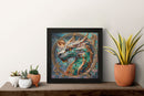 Mid-sized bead embroidery kit - Breath of Fire AMB-122