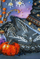 Mid-sized bead embroidery kit - Dream of the Witch AMB-123