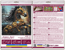 Thunder of Darkness Black Horse Mid-Sized Bead Embroidery Kit by Abris Art AMB-129