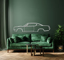 Rebel Machine Metal Car Wall Art - NC1074