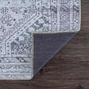 Barny Gray Denim Washable Rug