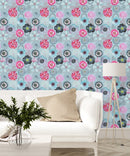 Fashionable Flowers and Berries Wallpaper Tasteful High-Quality