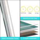 GlareGuard Anti-Fog Bathroom Led Mirror Backlit Illuminated Mirror Touch Switch Dimmable