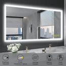 SmartGlow Dimmable LED Frameless Anti-Fog Bathroom Vanity Mirror