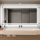 GlareGuard Anti-Fog Bathroom Dimmable Led Mirror Backlit Illuminated Mirror Touch Switch