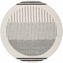 Angus Black&White Geometric Area Rug