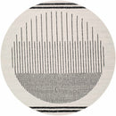 Angus Black&White Geometric Area Rug