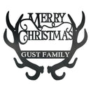 Antler Merry Christmas