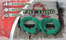 XLR Microphone Cables (2 Pack) by FAT TOAD | 50ft Pro Audio Green Mic Cord Patch Extension & Male to Female Lo-Z Connector | 24 AWG Shielded Wire & Balanced for Speakers, Recording Studio Mixer Gear