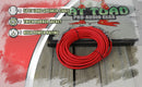 1/4" to 1/4 Speaker Cable by FAT TOAD - 50ft Professional Pro Audio Red DJ Speaker PA Patch Cord Quarter inch Male Jack - 12 AWG Gauge Wire for Studio