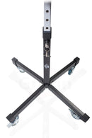 Studio Mixer Stand DJ Cart by GRIFFIN - Rolling Standing Rack On Casters with Adjustable Height - Portable Turntable Holder Mount For Digital Machine