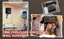 6-PACK PA Speaker Wall Mount Bracket Stands By GRIFFIN | All Steel Pro-Audio Speaker 35mm Pole Holder | Securing Locking Pin & 3 Horizontal Level Tilt Adjustments | DJ On Stage Studio Monitor Holders