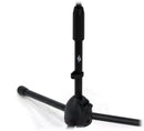 2 PACK- Low Profile Microphone Stand by GRIFFIN | Short Tripod Mic Stand Mount with Boom Arm for Kick Bass Drum, Studio Desktop Recording, Singing & Guitar Amplifiers | Small Height Telescoping Holder