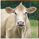 Cow | Wall Art Print on Real Wood