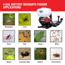 4 Gal Battery Powered Backpack Mosquito Fogger Sprayer 36V for Pest Control Ticks, Fleas, Flies, and Mosquitoes