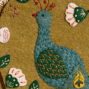 Felt Applique Hoop Kit Flamboyant Peacock APPPCK1O