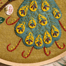 Felt Applique Hoop Kit Flamboyant Peacock APPPCK1O