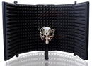 Studio Microphone Soundproofing Acoustic Foam Panel by GRIFFIN - Soundproof Filter - Sound Diffusion Mic Booth Shield, Absorbing Isolation Diffuser