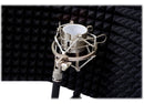 Studio Microphone Soundproofing Acoustic Foam Panel by GRIFFIN - Soundproof Filter - Sound Diffusion Mic Booth Shield, Absorbing Isolation Diffuser