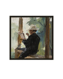 A Painter Paints