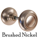 Art Deco Style Door Knobs, Solid Core