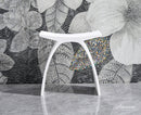 ARCSTONE 14"  Freestanding Solid Surface Bathstool