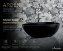 Arden 67” Freestanding Solid Surface Bathtub