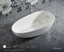 Arden 59” Freestanding Solid Surface Bathtub