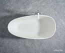 Arden 67” Freestanding Solid Surface Bathtub