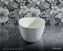 Arden 71” Freestanding Solid Surface Bathtub
