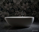 Arden 59” Freestanding Solid Surface Bathtub