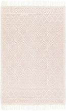 Ramsbury Soft Pink Wool Rug