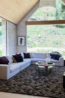 ARROWS – Hi-Low Sculpted Shearling Rug