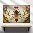 Hail Queen Bee Canvas Wall Art