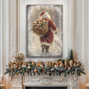 Vintage Christmas Santa Claus Wall Art II