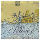 Venice NOAA Chart Coaster Set
