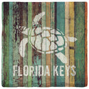 Florida Keys Sea Turtle | Drink Coaster Set