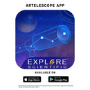 STAR50APP 50mm Refractor Telescope with Panhandle Mount and Astronomy APP