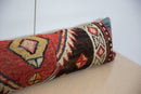 Vintage Rug Fragment Lumbar Pillow