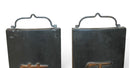 Pair Black Door Plaque