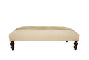 Handmade Canvas Changeable Rug Fragment Ottoman Coffee Table
