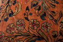 Vintage Persian Rug Ottoman Coffee Table
