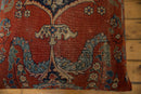 Reclaimed Antique Persian Rug Ottoman Coffee Table