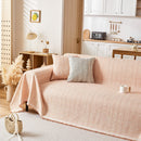Couch Cover Blanket Couch Covers for Most Shape Sofas Washable Durable Sofa Throw Cover with Tassels