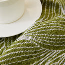 Leaf Universal Furniture Protector Chenille Couch Cover, Large Couch Cover Blanket for Couch Sofa